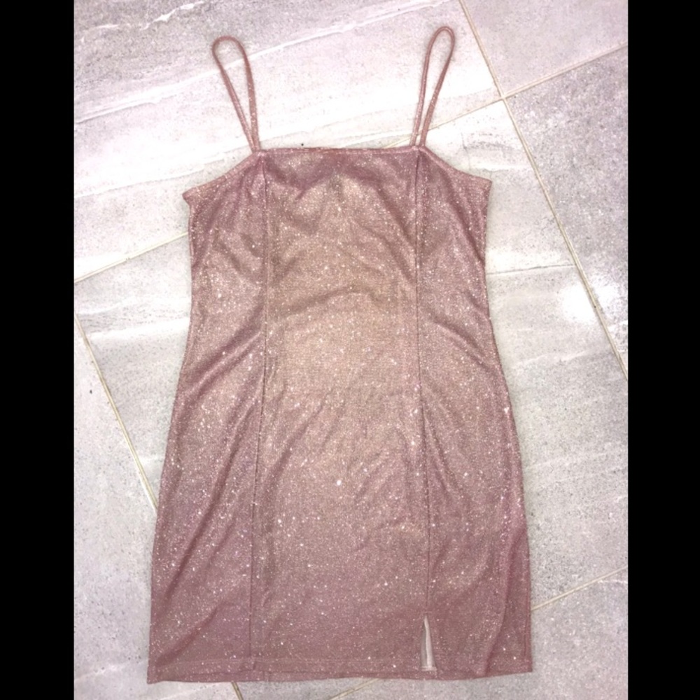 H&M 90s style Divided sparkly mini dress